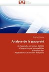 Analyse de la pauvreté