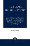 T.S. Eliot's Bleistein Poems