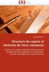 Structure du capital et émission de titres composés