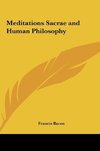 Meditations Sacrae and Human Philosophy