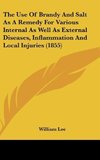 The Use Of Brandy And Salt As A Remedy For Various Internal As Well As External Diseases, Inflammation And Local Injuries (1855)
