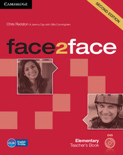 face2face 2nd Edition Elementary Teachers Book with DVD