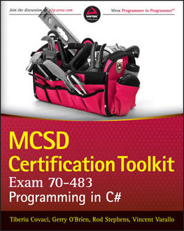 MCSD Certification Toolkit (Exam 70-483): Programming in C#