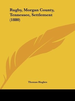 Rugby, Morgan County, Tennessee, Settlement (1880)