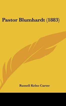 Pastor Blumhardt (1883)