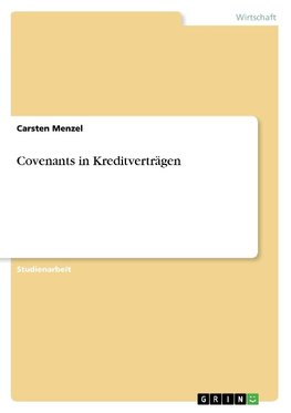 Covenants in Kreditverträgen