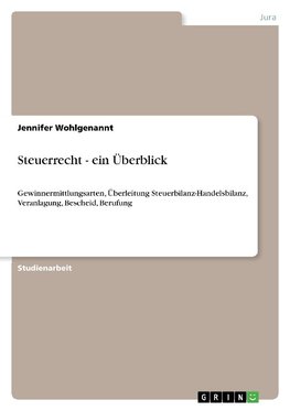 Steuerrecht - ein Überblick