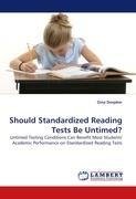 Should Standardized Reading Tests Be Untimed?