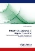 Effective Leadership in Higher Education