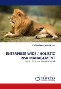 ENTERPRISE WIDE / HOLISTIC RISK MANAGEMENT