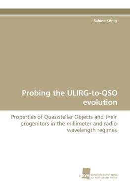 Probing the ULIRG-to-QSO evolution