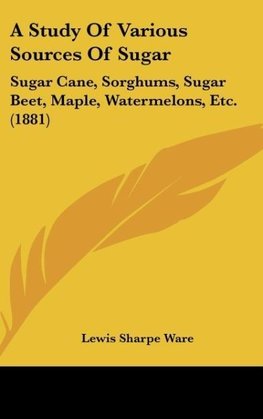 A Study Of Various Sources Of Sugar