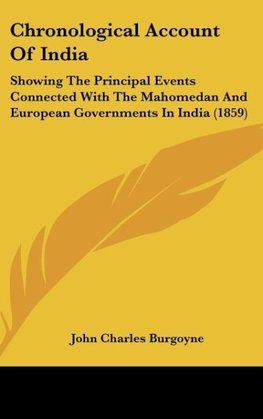 Chronological Account Of India