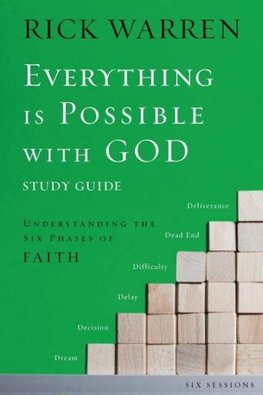 Everything is Possible with God Study Guide