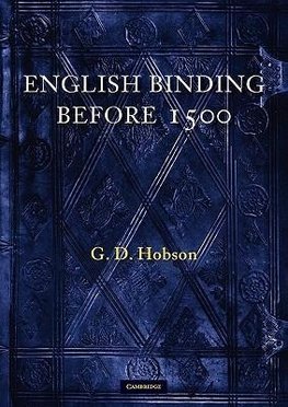 English Binding Before 1500