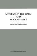 Medieval Philosophy and Modern Times