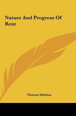 Nature And Progress Of Rent