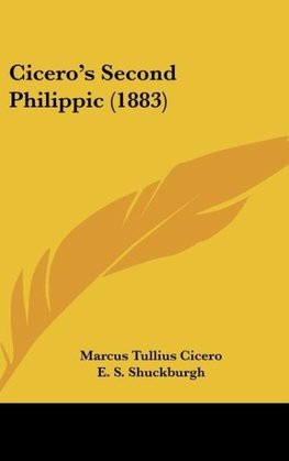 Cicero's Second Philippic (1883)