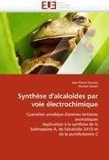 Synthèse d'alcaloïdes par voie électrochimique