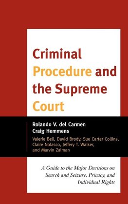 Criminal Procedure and the Supreme Court