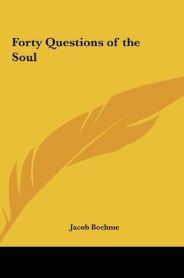 Forty Questions of the Soul