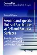 Generic and Specific Roles of Saccharides at Cell and Bacteria Surfaces