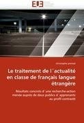 Le traitement de l'actualité en classe de français langue étrangère