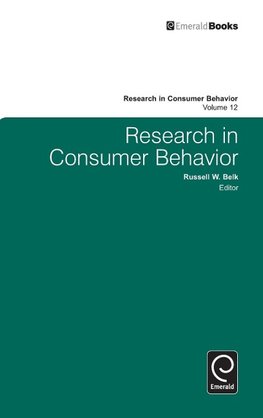 Research in Consumer Behavior, Volume 12