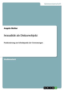 Sexualität als Diskursobjekt