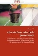 crise de l'eau, crise de la gouvernance