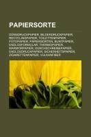 Papiersorte