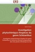 Investigation phytochimique d'espèces du genre Schizanthus