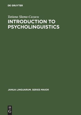 Introduction to Psycholinguistics