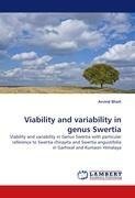 Viability and variability in genus Swertia