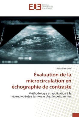 Évaluation de la microcirculation en échographie de contraste