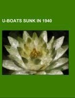 U-boats sunk in 1940