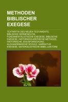 Methoden biblischer Exegese