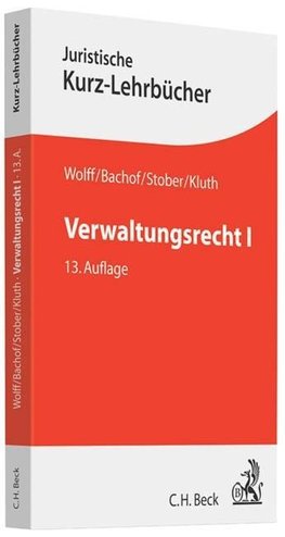 Verwaltungsrecht  Bd. 1