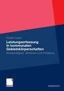 Leistungserfassung in kommunalen Gebietskörperschaften