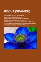 Recht (Spanien)