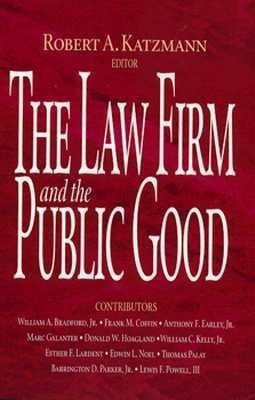 The Law Firm and the Public Good