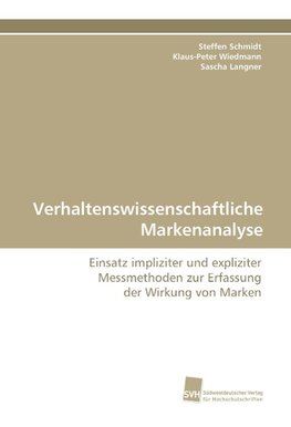 Verhaltenswissenschaftliche Markenanalyse