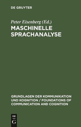 Maschinelle Sprachanalyse