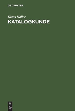 Katalogkunde