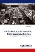 Particulate matter emission from paved road surface