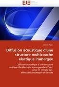 Diffusion acoustique d'une structure multicouche élastique immergée