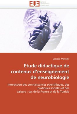 Étude didactique de contenus d'enseignement de neurobiologie