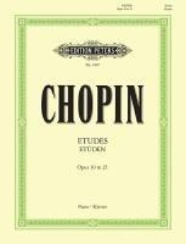 Etüden op. 10 · op. 25 · 3 Etüden ohne op.-Zahl