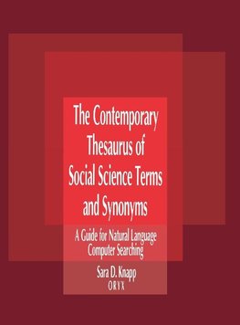 Contemporary Thesaurus of Social Science Terms and Synonyms