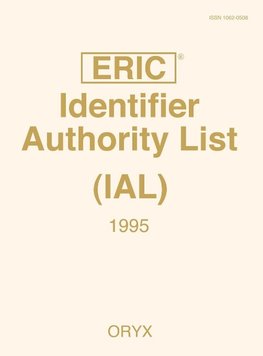 Eric Identifier Authority List (Ial) 1995